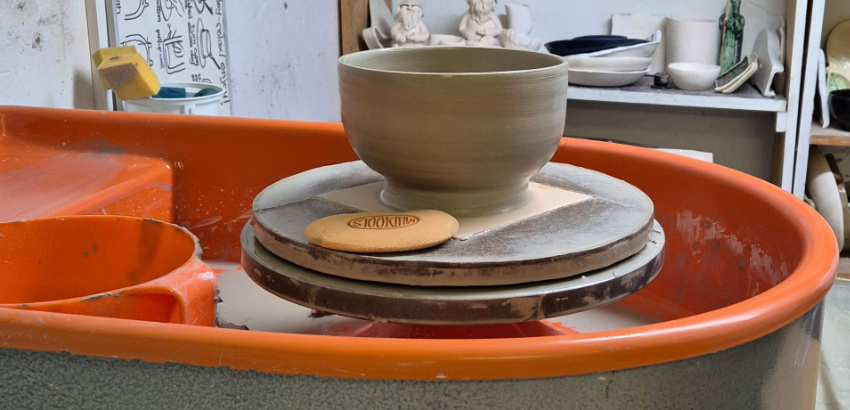 Screenshot 2025-05-21 142746 Pottery Bowl thrown on the wheel by the owner at the Clay Magic Pottery Studio